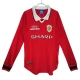 Manchester United Voetbaltenue Retro 1999-2000 Thuisshirt - L/S