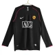 Manchester United Voetbaltenue Retro 2007-2008 Uitshirt - L/S