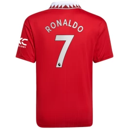 Manchester United Voetbaltenue Ronaldo 7 2022-2023 Thuisshirt