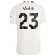 Manchester United Voetbaltenue Shaw 23 2023-2024 Third Shirt