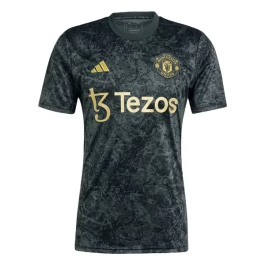 Manchester United Voetbaltenue Stone Roses Pre-Match 2023-2024 Thuisshirt