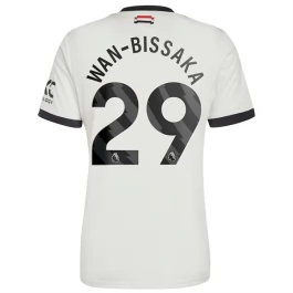 Manchester United Wan-Bissaka 29 Third Shirt 2024-2025 Voetbaltenue