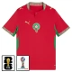 Marokko Thuisshirt WK 2026 met Patch