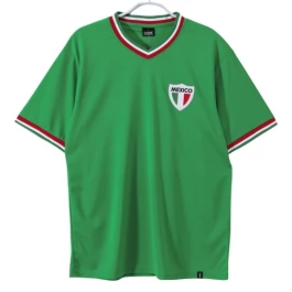 Mexico Thuisshirt Retro 1970 Voetbaltenue