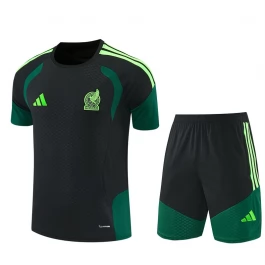 Mexico Trainingsshirt en Shorts 2026-27 Zwart