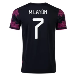 Mexico Voetbaltenue M.Layun 7 2021 Thuisshirt