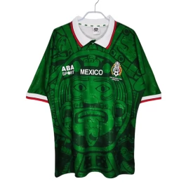 Mexico Voetbaltenue Retro 1998 Thuisshirt