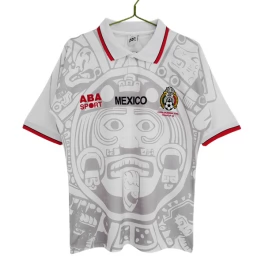 Mexico Voetbaltenue Retro 1998 Uitshirt