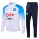 Napoli Trainingspakken 2023-24 - 1-4 Zip Wit