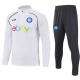 Napoli Trainingspakken 2023-24 - 1-4 Zip Wit