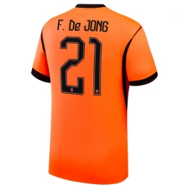 Nederland F.De Jong 21 Thuisshirt WK 2026
