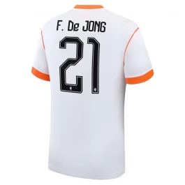 Nederland F.De Jong 21 Uitshirt WK 2026