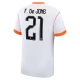 Nederland F.De Jong 21 Uitshirt WK 2026