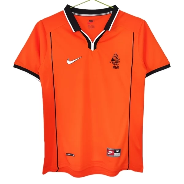 Nederland Thuisshirt Retro 1998 Voetbaltenue Nederland Thuisshirt Retro 1998 Voetbaltenue