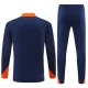 Nederland Trainingspakken 2024-25 - 1-4 Zip Blauw