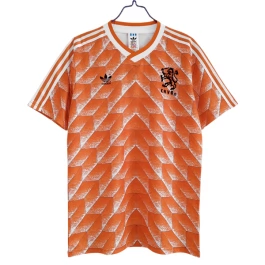 Nederland Voetbaltenue Retro 1988 Thuisshirt