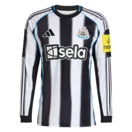 Newcastle United Thuisshirt 2025-2026 L/S Voetbaltenue