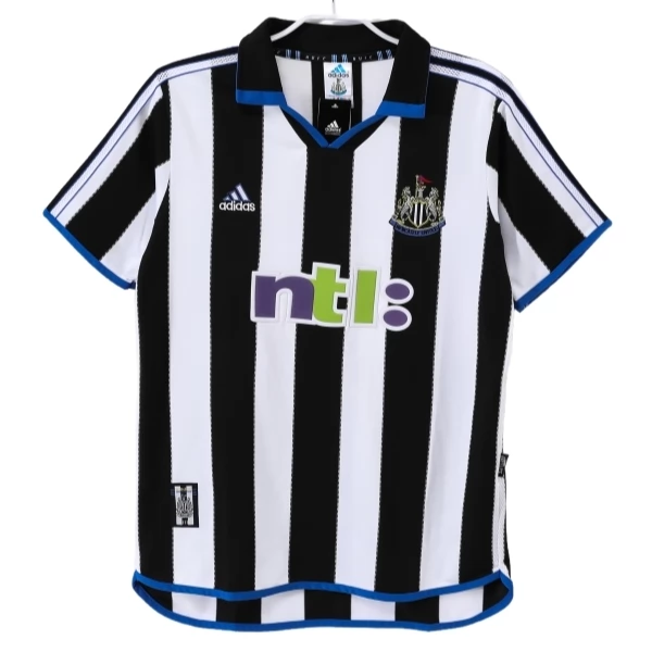 Newcastle United Thuisshirt Retro 2000-2001 Voetbaltenue Newcastle United Thuisshirt Retro 2000-2001 Voetbaltenue