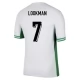 Nigeria Lookman 7 Thuisshirt 2024 Voetbaltenue