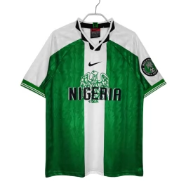 Nigeria Voetbaltenue Retro 1996 Thuisshirt