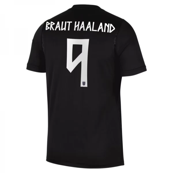 Noorwegen Braut Haaland 9 Uitshirt WK 2026 Noorwegen Braut Haaland 9 Uitshirt WK 2026