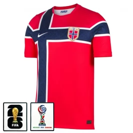 Noorwegen Thuisshirt WK 2026 met Patch