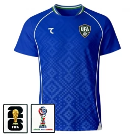 Oezbekistan Thuisshirt WK 2026 met Patch