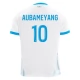 Olympique de Marseille Aubameyang 10 Thuisshirt 2024-2025 Voetbaltenue