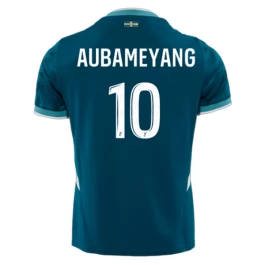 Olympique de Marseille Aubameyang 10 Uitshirt 2024-2025 Voetbaltenue