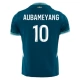 Olympique de Marseille Aubameyang 10 Uitshirt 2024-2025 Voetbaltenue