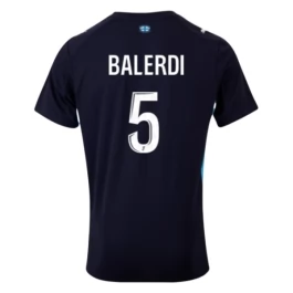 Olympique de Marseille Balerdi 5 Uitshirt 2025-2026 Voetbaltenue