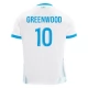 Olympique de Marseille Greenwood 10 Thuisshirt 2024-2025 Voetbaltenue