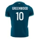 Olympique de Marseille Greenwood 10 Uitshirt 2024-2025 Voetbaltenue