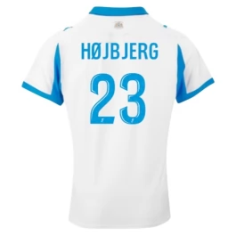 Olympique de Marseille Højbjerg 23 Thuisshirt 2025-2026 Voetbaltenue
