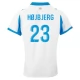 Olympique de Marseille Højbjerg 23 Thuisshirt 2025-2026 Voetbaltenue