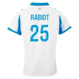 Olympique de Marseille Rabiot 25 Thuisshirt 2025-2026 Voetbaltenue