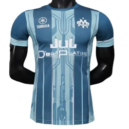 Olympique de Marseille Thuisshirt Jul x Toto Et Ninetta Blue 2025-2026 Voetbaltenue