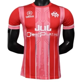 Olympique de Marseille Thuisshirt Jul x Toto Et Ninetta Red 2025-2026 Voetbaltenue