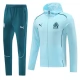 Olympique de Marseille Trainingsjackpakken 2024-25 - Hoodie Blauw