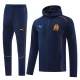 Olympique de Marseille Trainingsjackpakken 2024-25 - Hoodie Dark Blauw