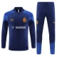 Olympique de Marseille Trainingspakken 2023-24 - 1-4 Zip Dark Blauw