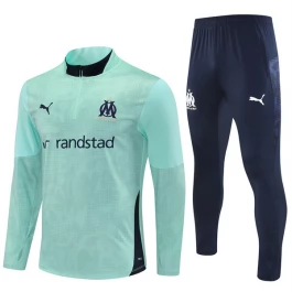 Olympique de Marseille Trainingssweaterpak 2025-26 - 1-4 Zip Groen