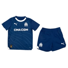 Olympique de Marseille Voetbaltenue 2023-2024 Uitshirt Kids