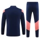 Olympique Lyonnais Trainingspakken 2023-24 - 1-4 Zip Navy Roze
