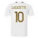Olympique Lyonnais Voetbaltenue Lacazette 10 2023-2024 Thuisshirt