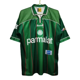 Palmeiras Voetbaltenue Copa Libertadores Champions Retro 1999 Thuisshirt