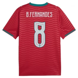 Portugal B.Fernandes 8 Thuisshirt WK 2026