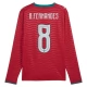 Portugal B.Fernandes 8 Thuisshirt WK 2026 Lange Mouwen