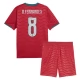 Portugal B.Fernandes 8 Thuistenue WK 2026 Kind