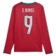 Portugal G.Ramos 9 Thuisshirt WK 2026 Lange Mouwen